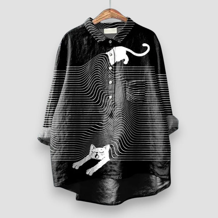 Mimi™ | Damblus med unikt hundmotiv
