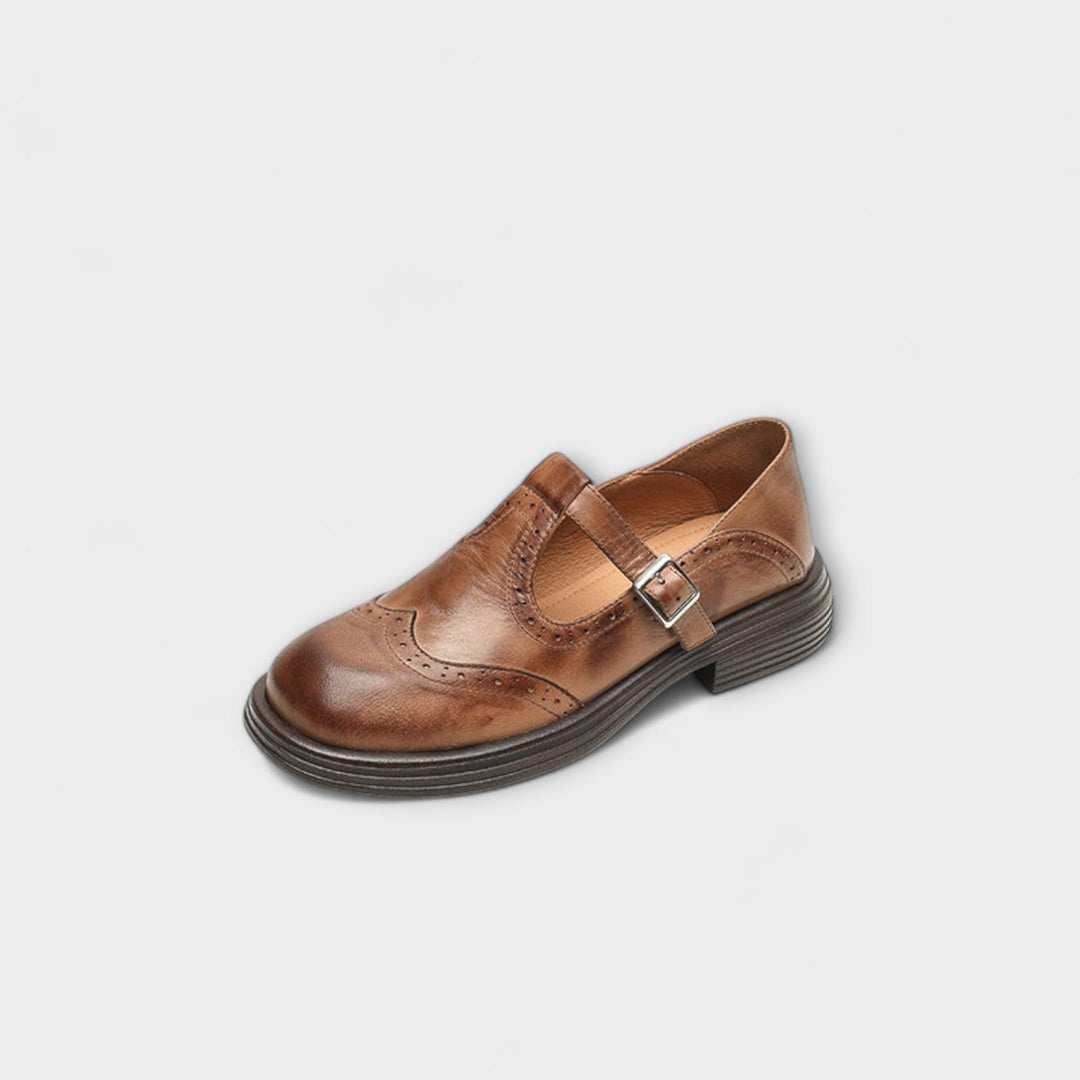 Inga™ | Eleganta Mary Janes i läder
