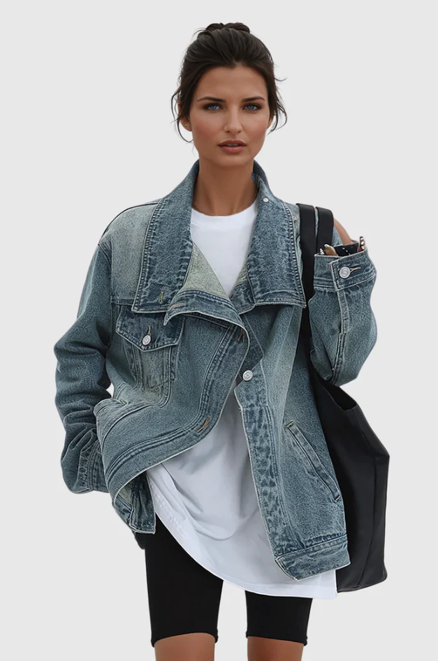 Luciana™ | Kreativ denimjacka