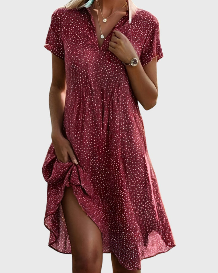 Giovanna™ | Elegant lätt midi-klänning